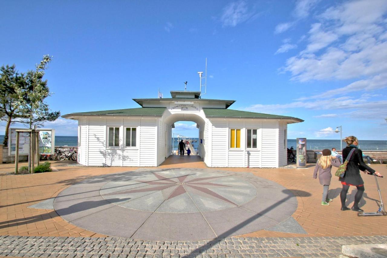 Villa Buskam FeWo 27, inklusive Sauna und Schwimmbadnutzung im AHOI Sellin Goehren  Exterior foto