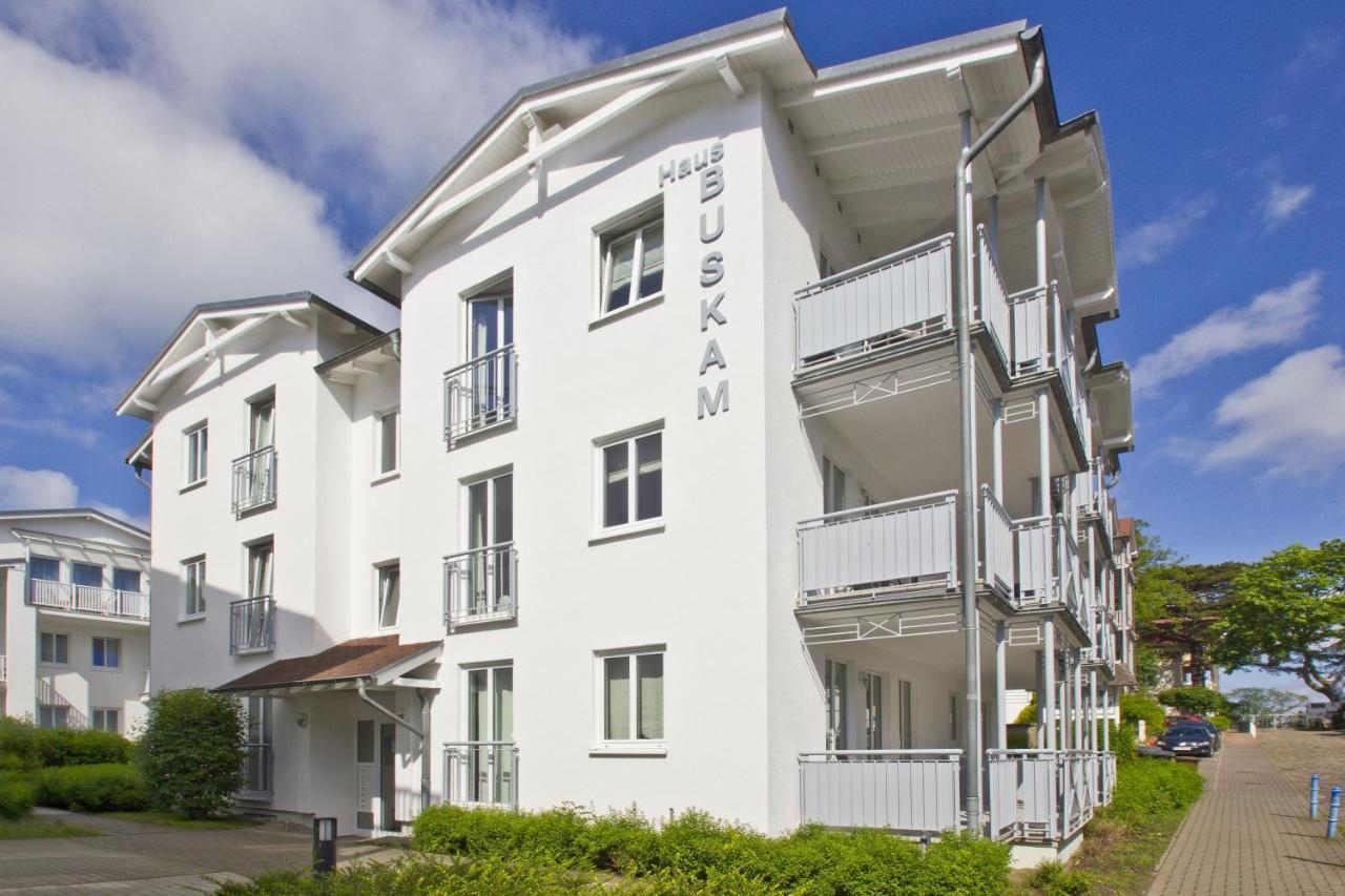 Villa Buskam FeWo 27, inklusive Sauna und Schwimmbadnutzung im AHOI Sellin Goehren  Exterior foto