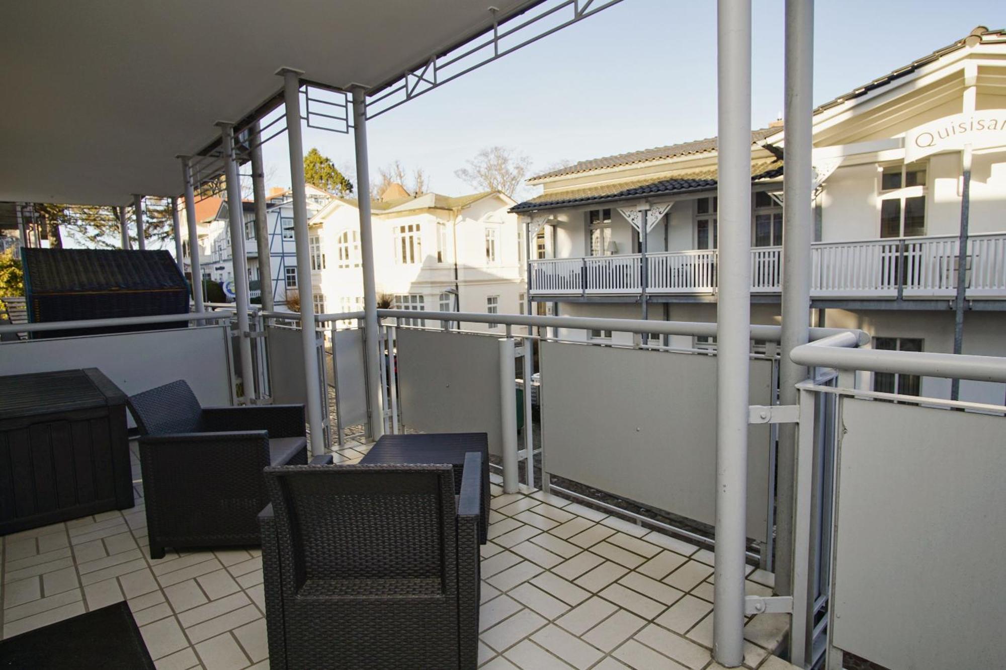 Villa Buskam FeWo 27, inklusive Sauna und Schwimmbadnutzung im AHOI Sellin Goehren  Exterior foto